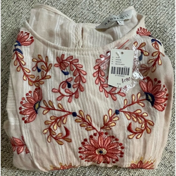 Anthropologie Ranna Gill Lecce Tunic Dress NWT Size Large - Picture 13 of 16